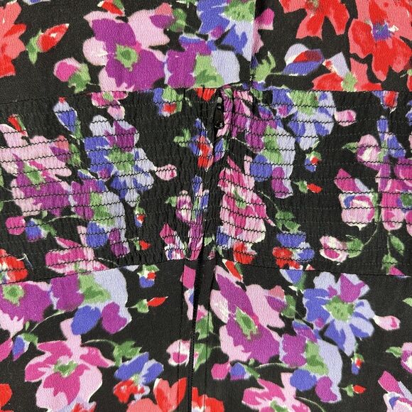 VTG Maggy London Maxi Dress Womens 6 Floral Prairie Romantic Y2K Whimsy Pockets - Picture 10 of 16